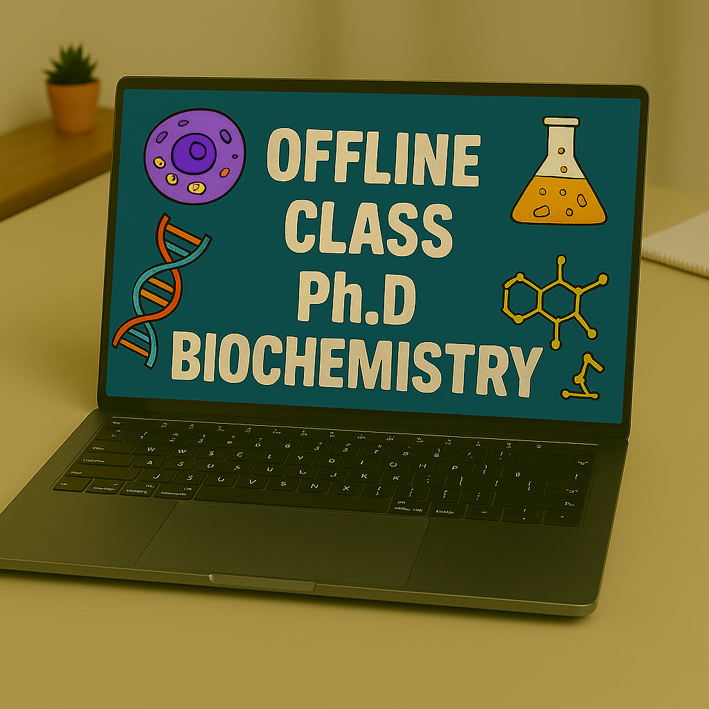 بیوشیمی-ویژه دکتری(کلاس آفلاین)